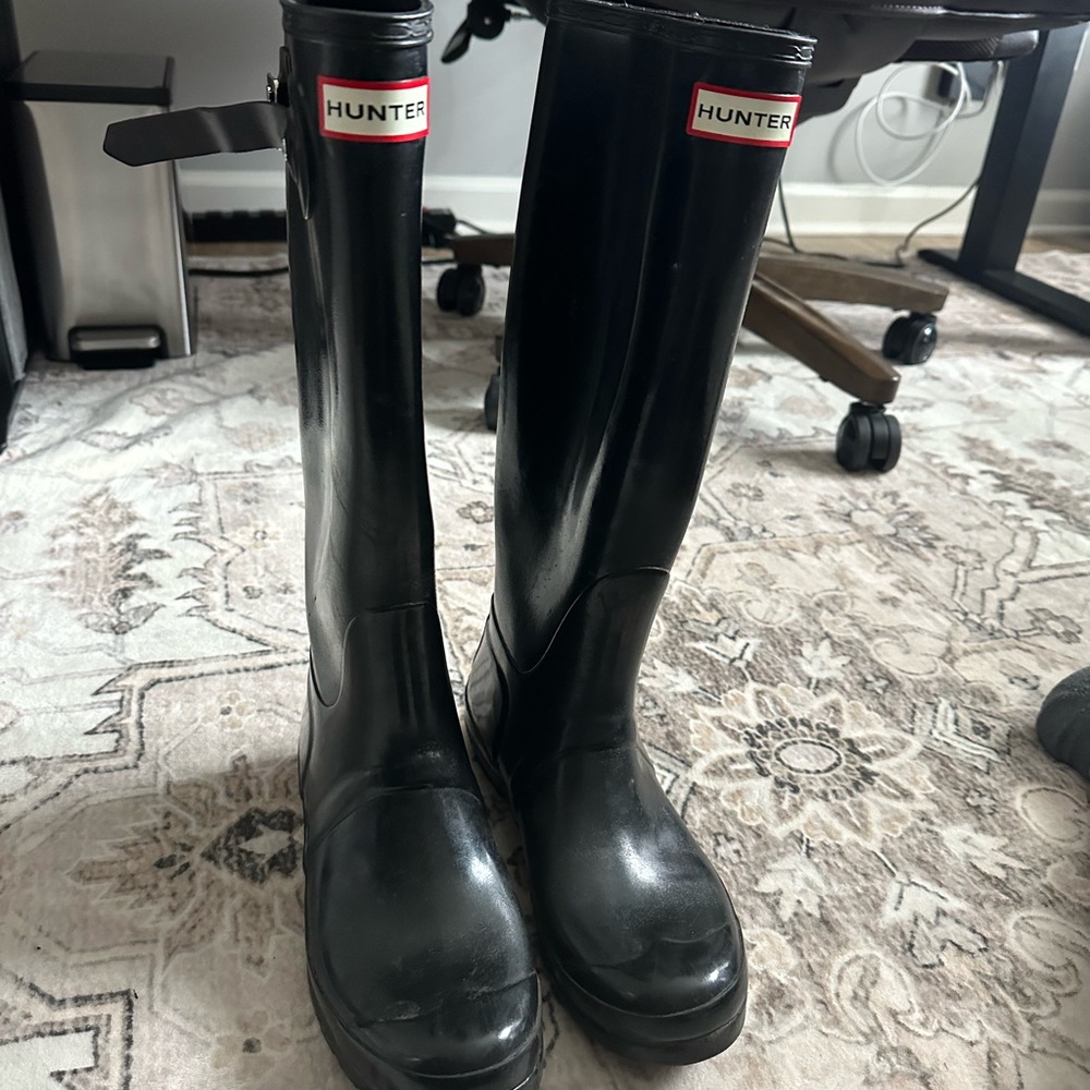 Hunter Classic Black Tall Boots